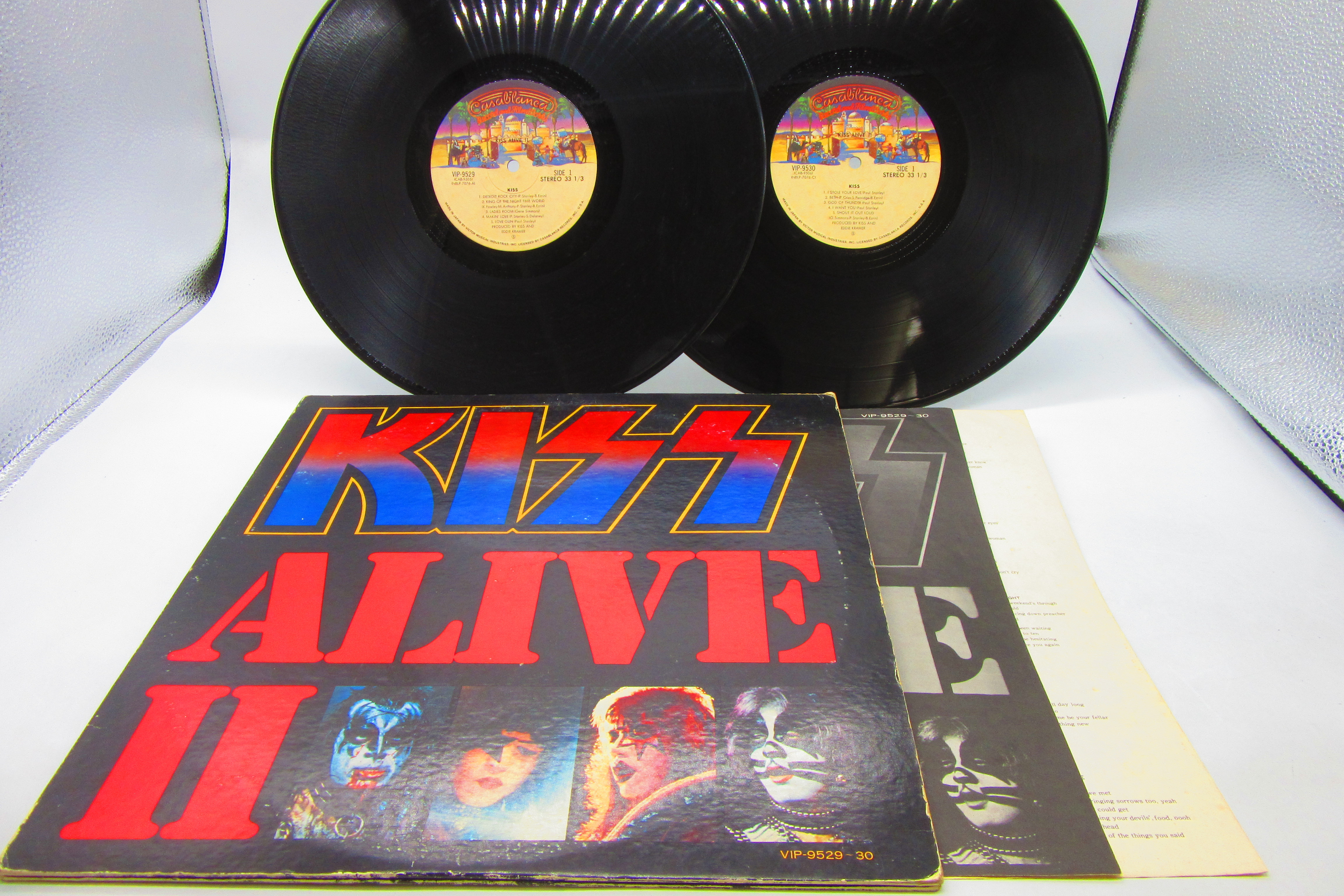 KISS「KISS ALIVE Ⅱ（キッス アライヴ2）」 国内盤 LP - 洋楽