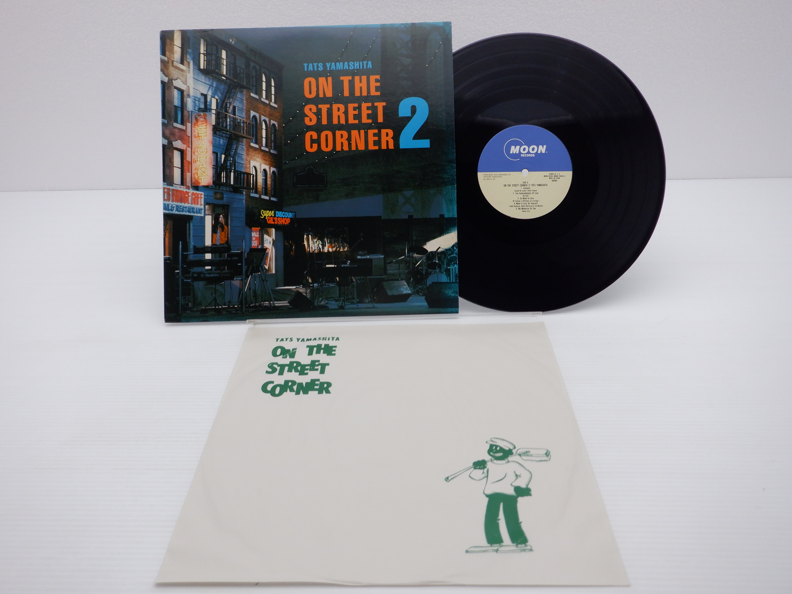山下達郎「On The Street Corner 2」LP（12インチ）/Moon Records(MOON-25004)/City Pop  JChere雅虎拍卖代购