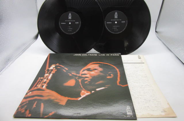 2LP】John Coltrane(ジョン・コルトレーン)「Live In Paris」LP（12