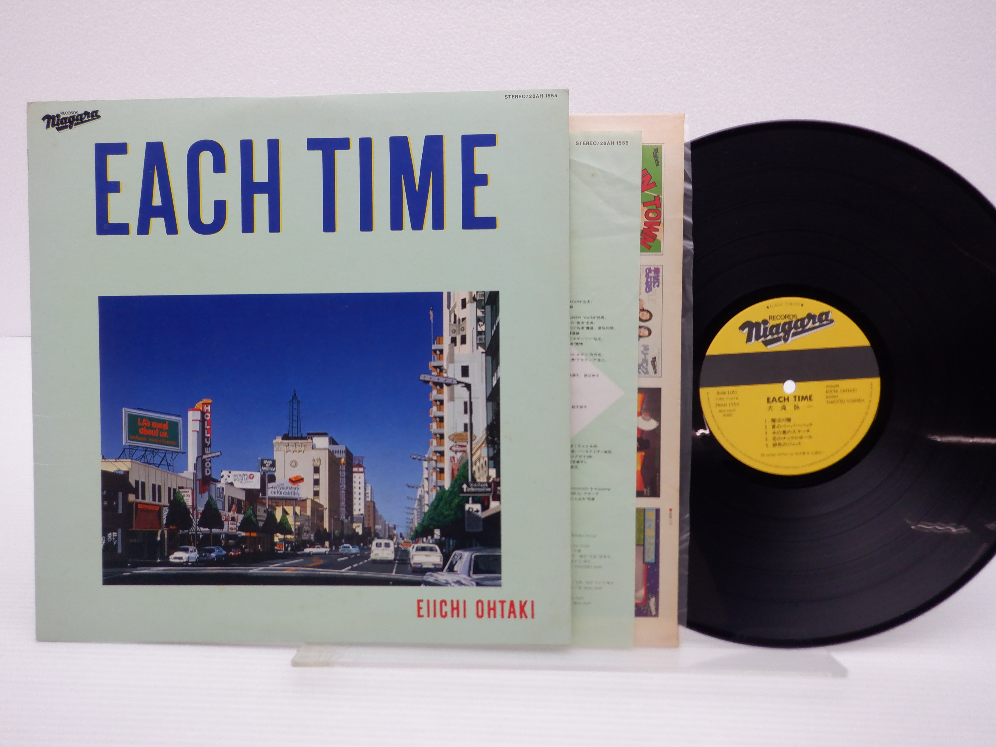 大滝詠一「Each Time」LP（12インチ）/Niagara Records(28AH-1555