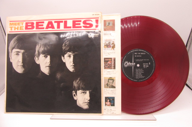 【赤盤】The Beatles(ビートルズ)「Meet The Beatles(ミート・ザ・ビートルズ)」LP （12インチ）/Odeon(OR-8026)/ロック JChere雅虎拍卖代购
