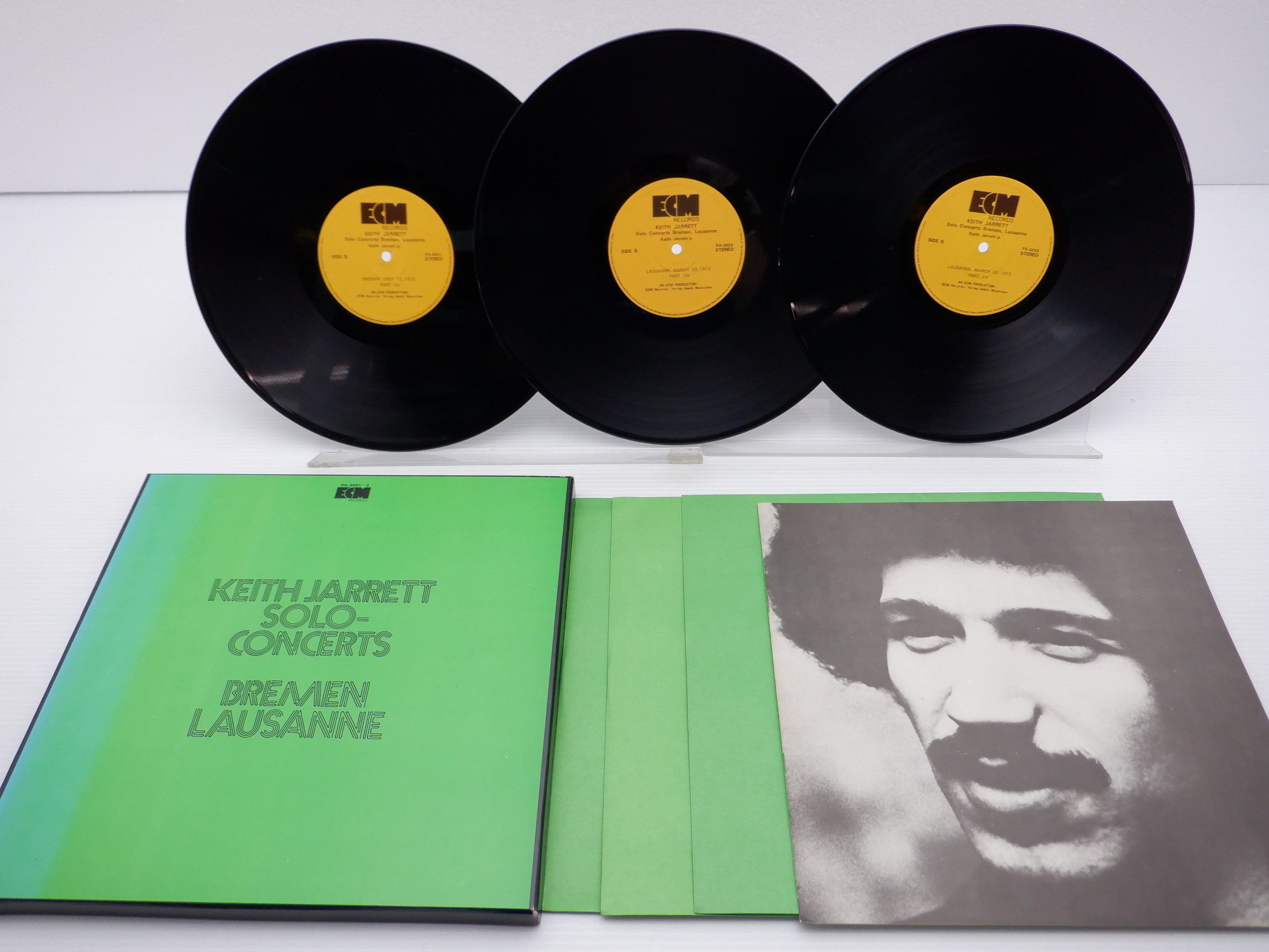 LP3枚組】Keith Jarrett(キース・ジャレット)「Solo Concerts(ソロ