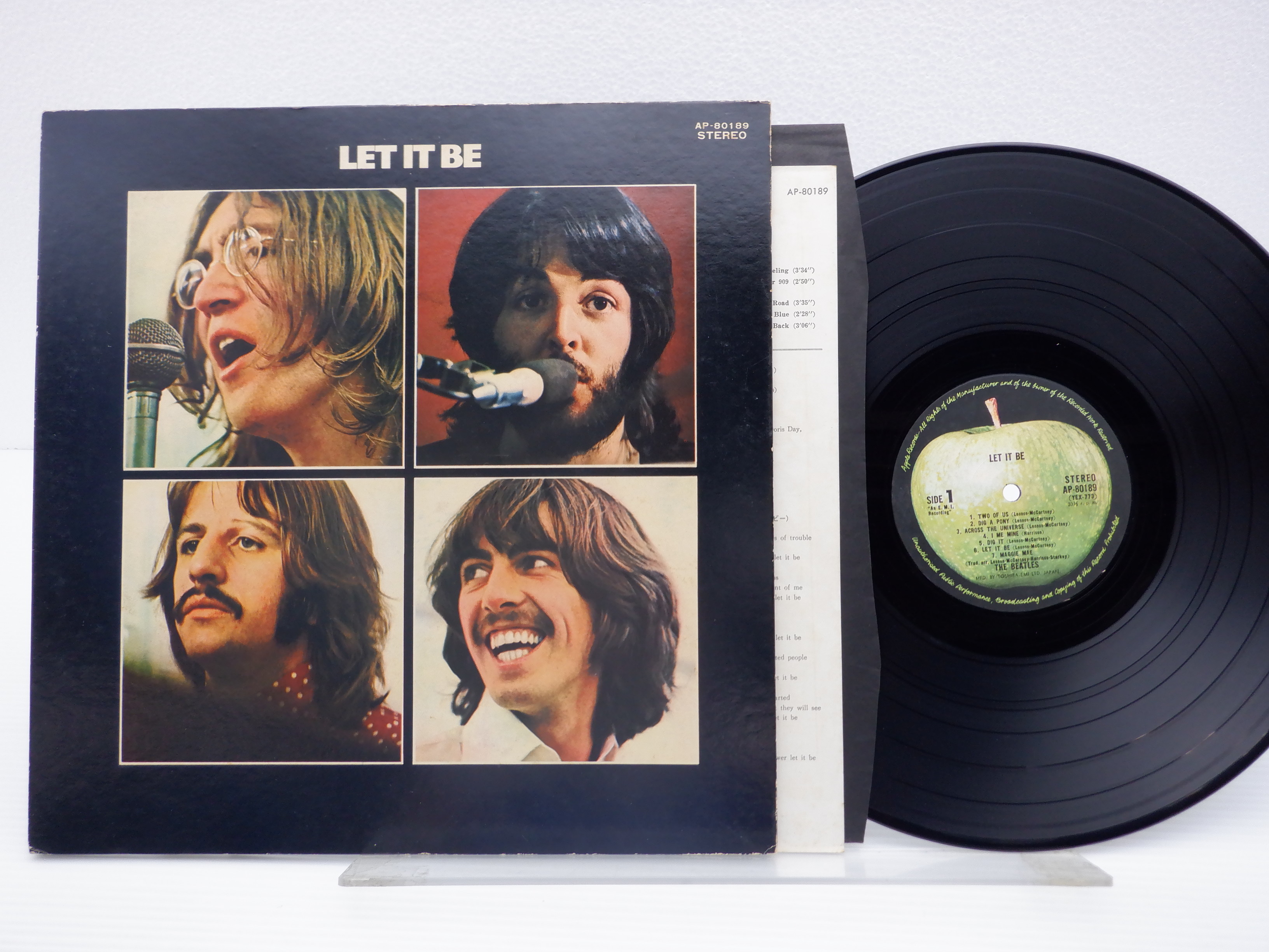 発売開始 Thebeatles LET IT BE UKorg美品 レアマト盤 ビートルズ