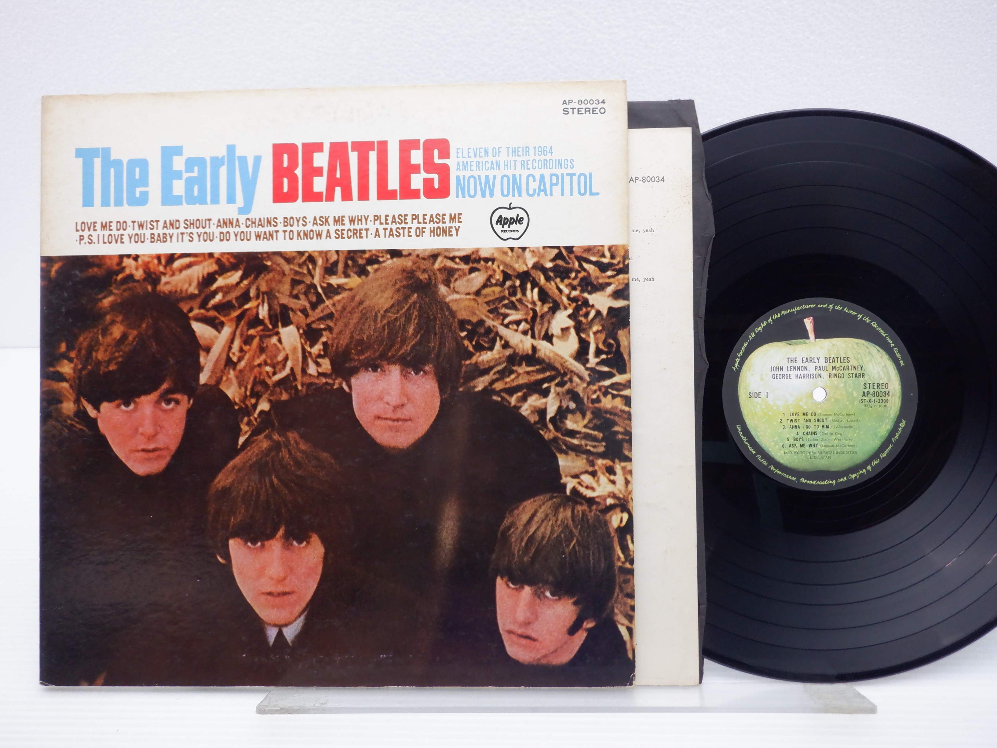 The Early Beatles LP盤 東芝音楽工業 - 洋楽