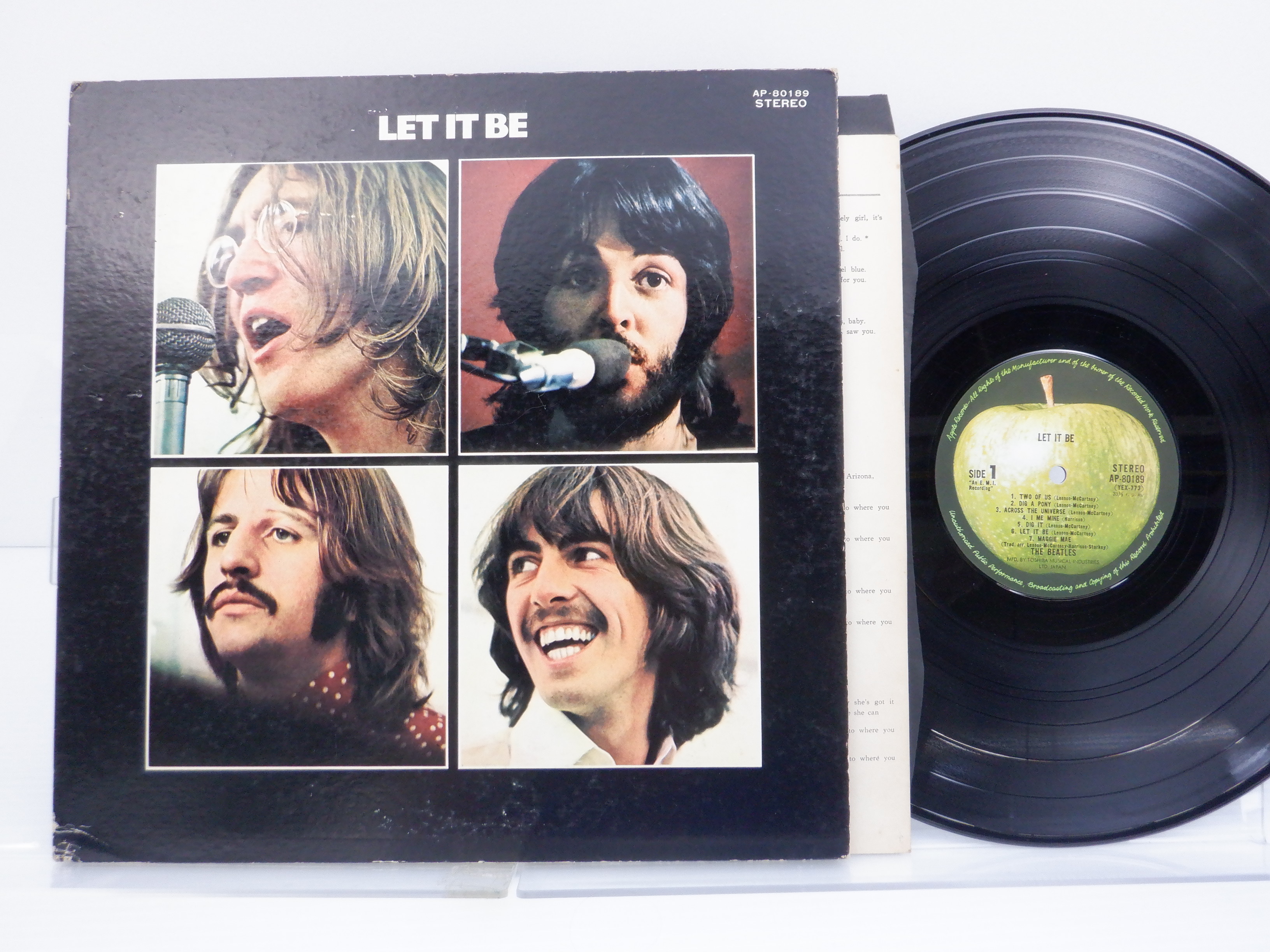 THE BEATLES ビートルズ LP レコード ロック 国内盤 4枚セット