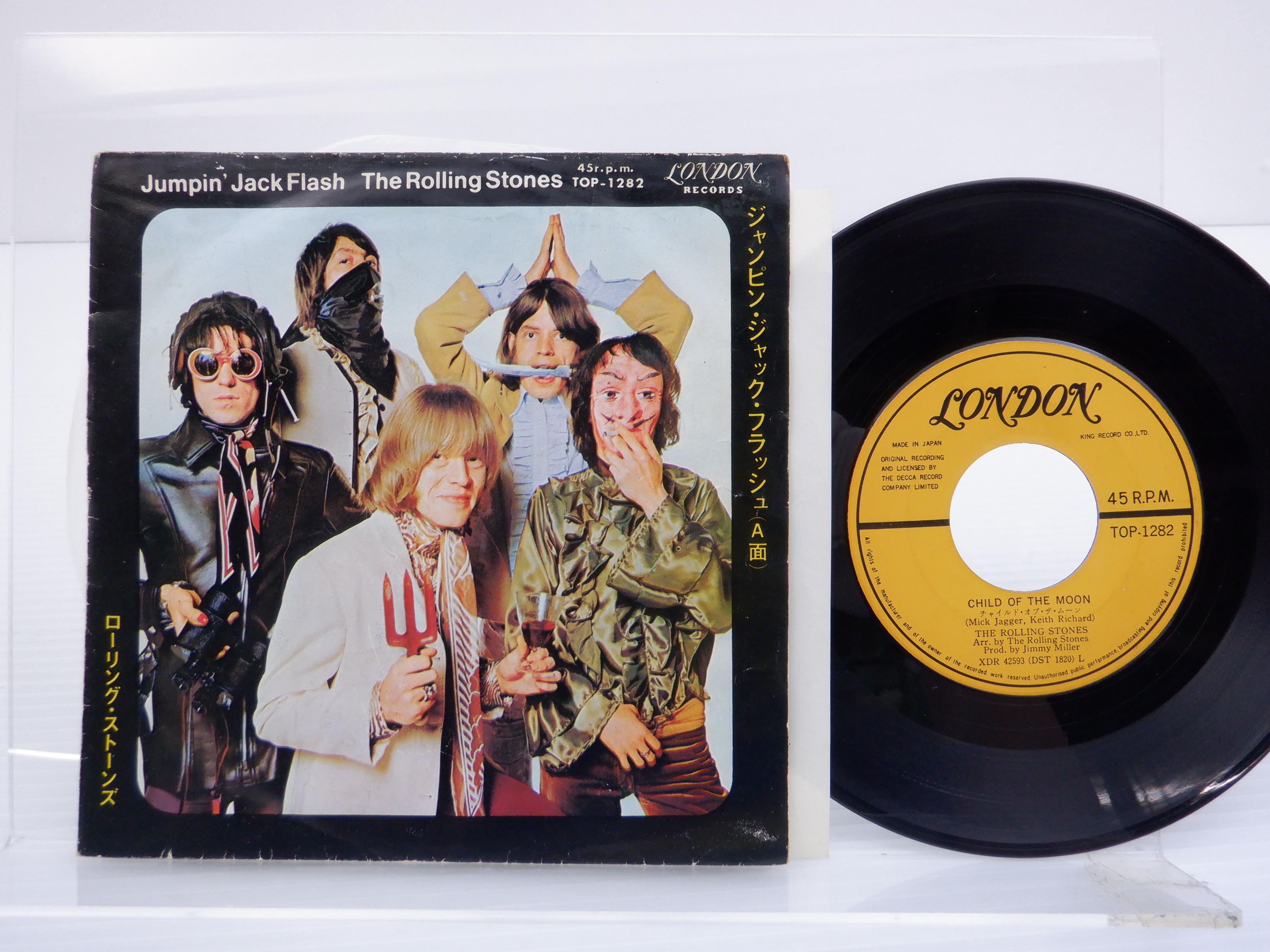 ROLLING STONES THROUGH THE ~ 日本盤LP 美品！ - 洋楽