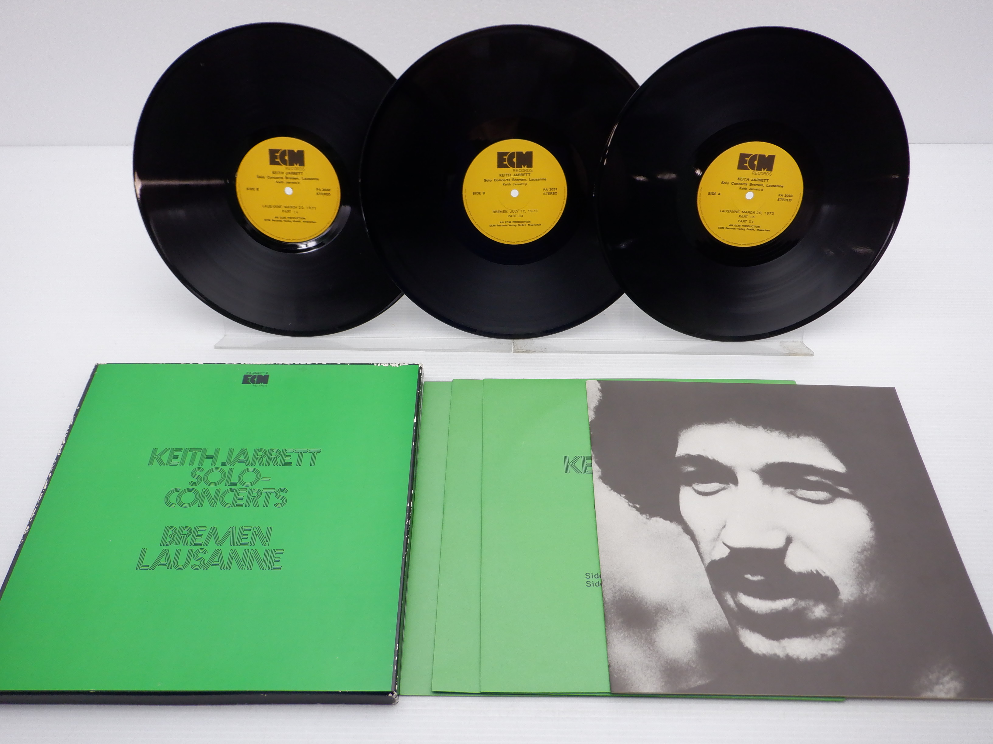 Keith Jarrett 「solo-concerts」3枚組レコード-eastgate.mk