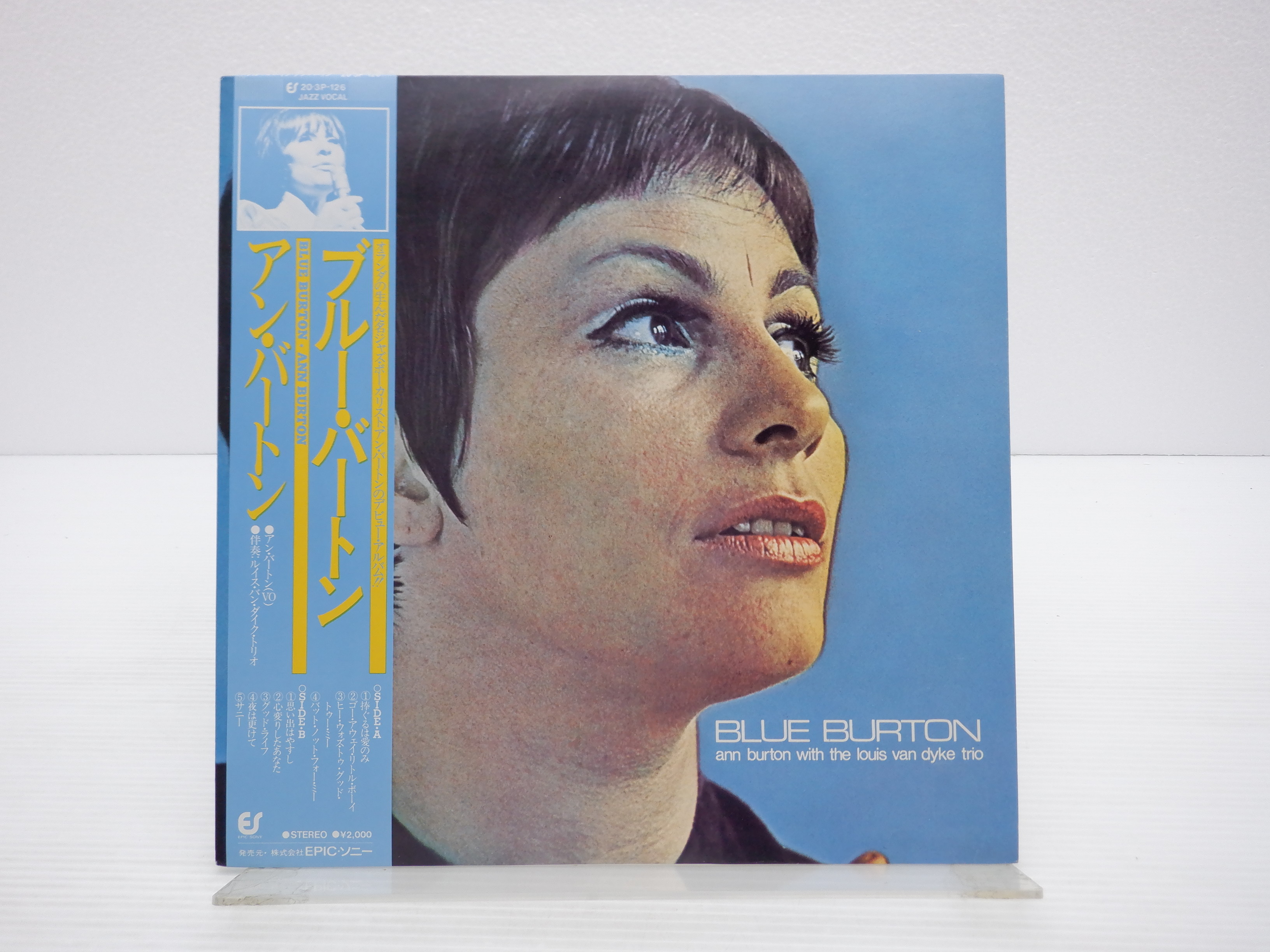 Ann Burton「Blue Burton」LP（12インチ）/Epic(20?3P-126)/ジャズ