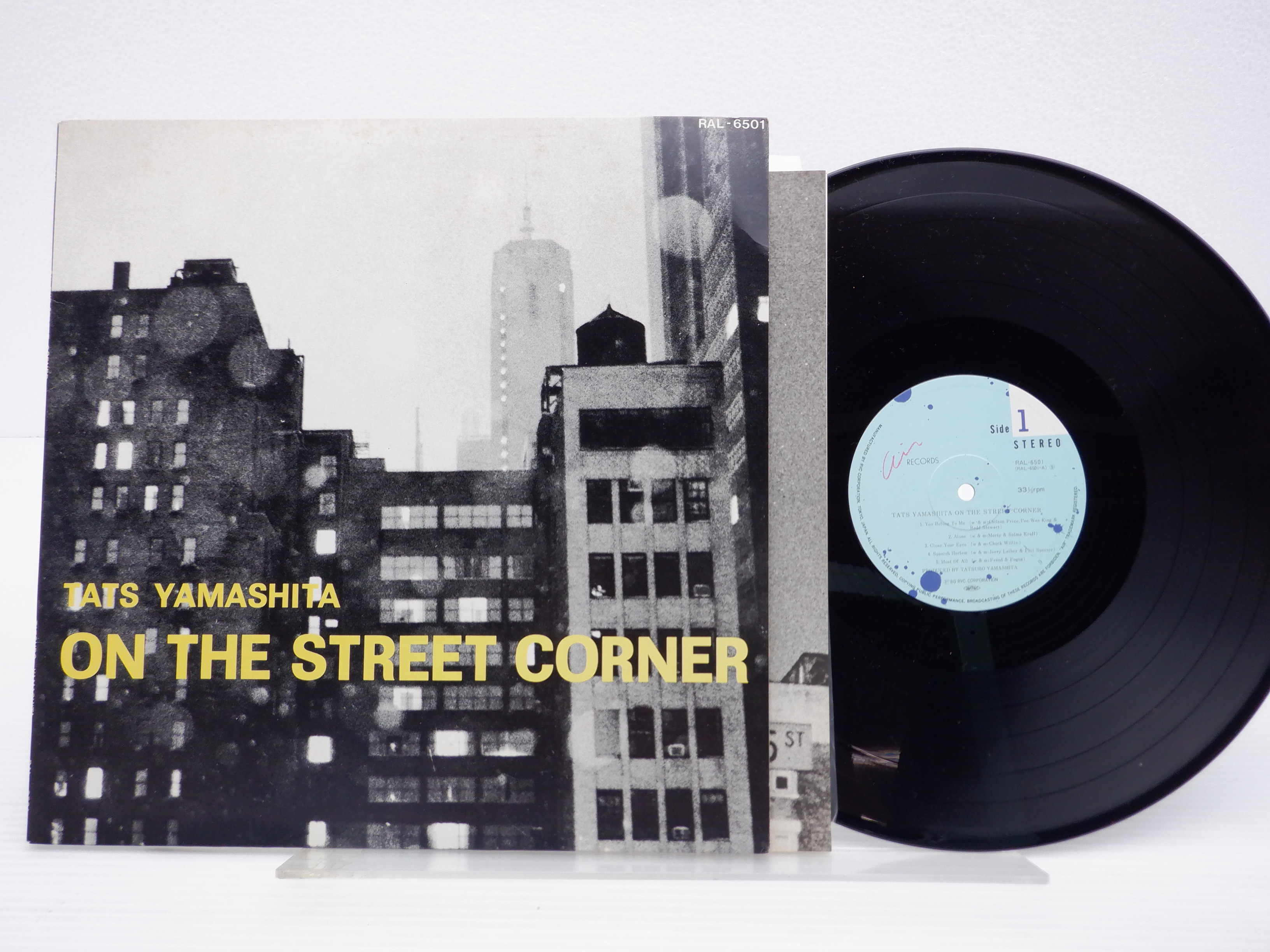 山下達郎「ON THE STREET CORNER」LP（12インチ）/Air Records(RAL