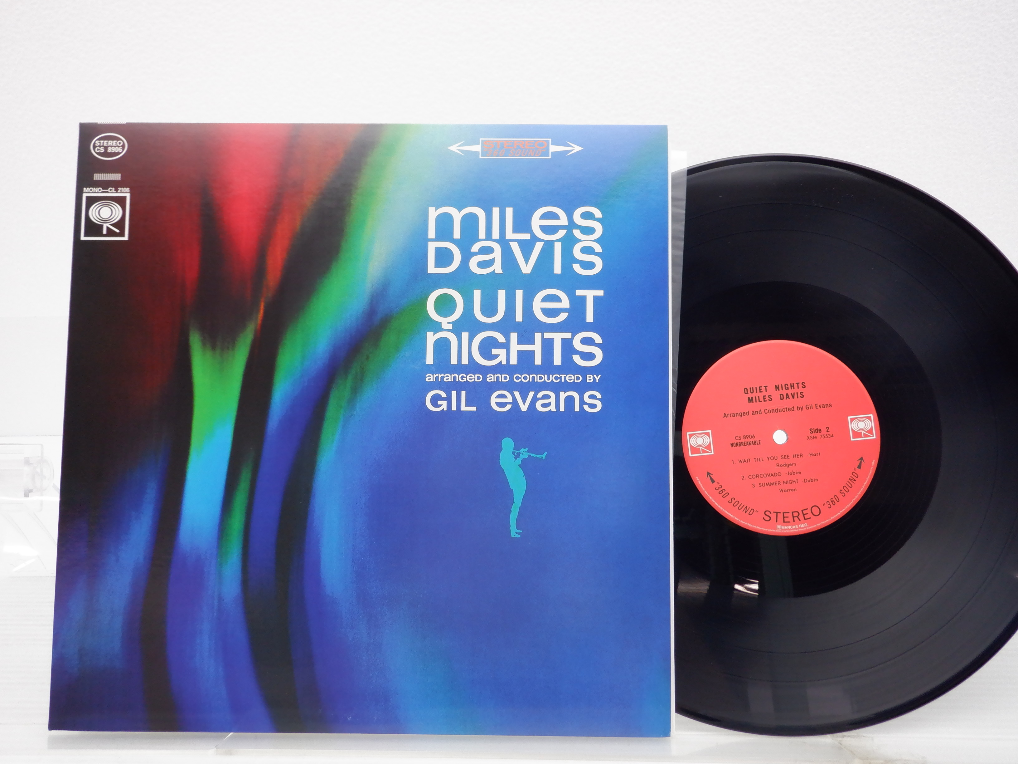 重量盤】Miles Davis(マイルス・デイヴィス)「Quiet Nights」LP（12
