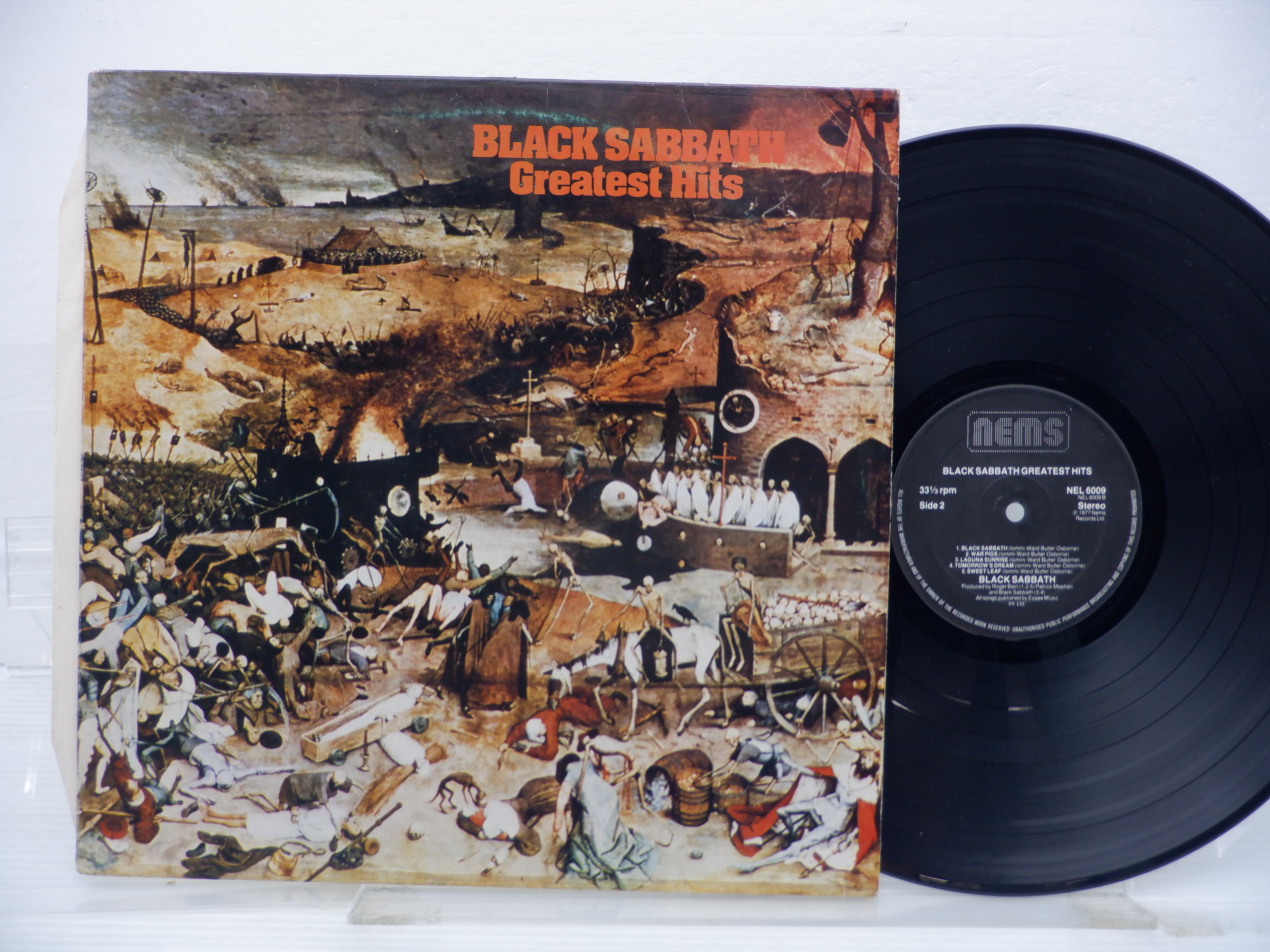 オランダ盤】Black Sabbath(ブラック・サバス)「Greatest Hits」LP（12