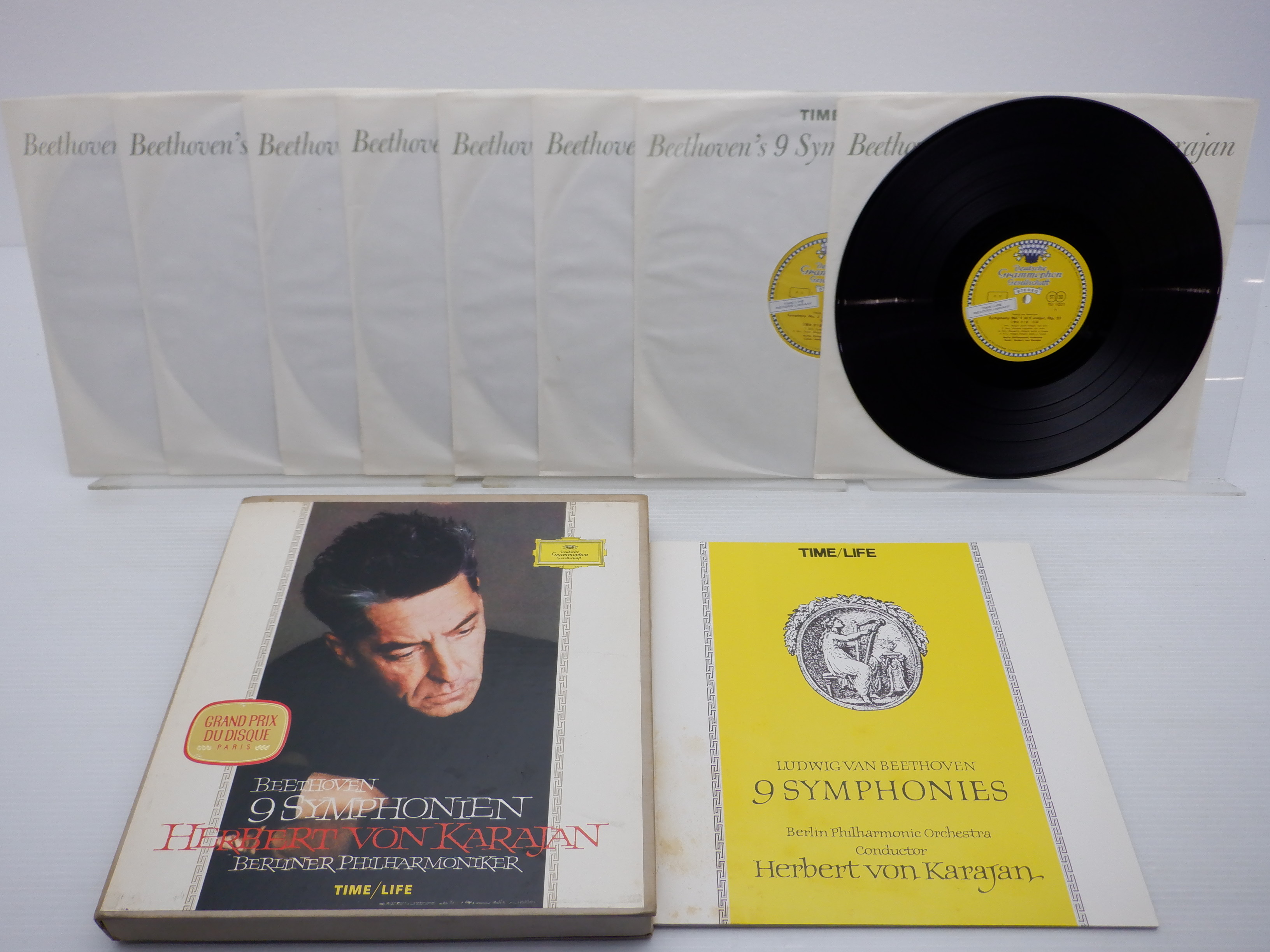 Herbert von Karajan (カラヤン(ベートーベン交響曲全集)」LP（12 ...