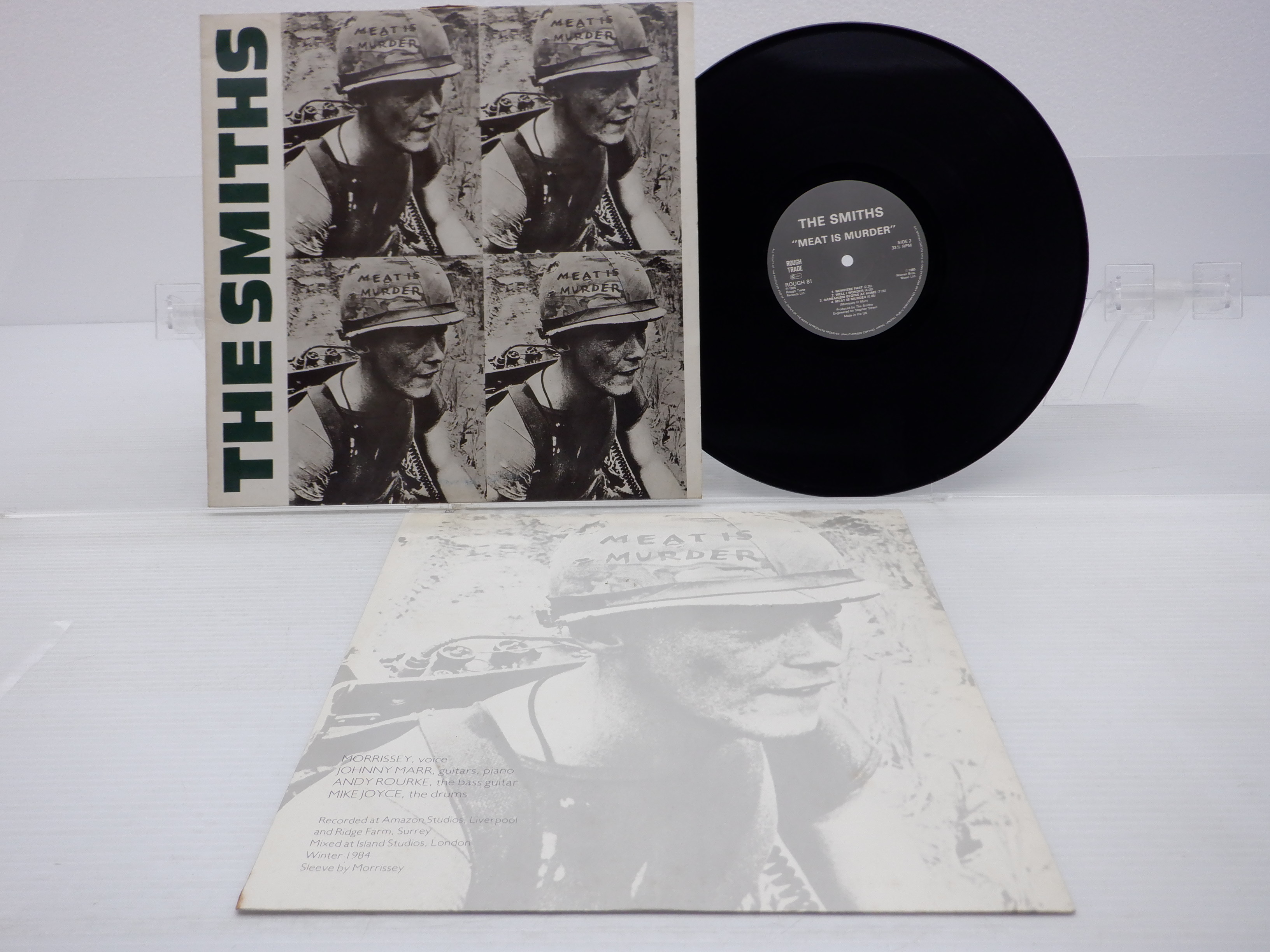 UK盤/MPO刻印】The Smiths(ザ・スミス)「Meat Is Murder」LP（12インチ