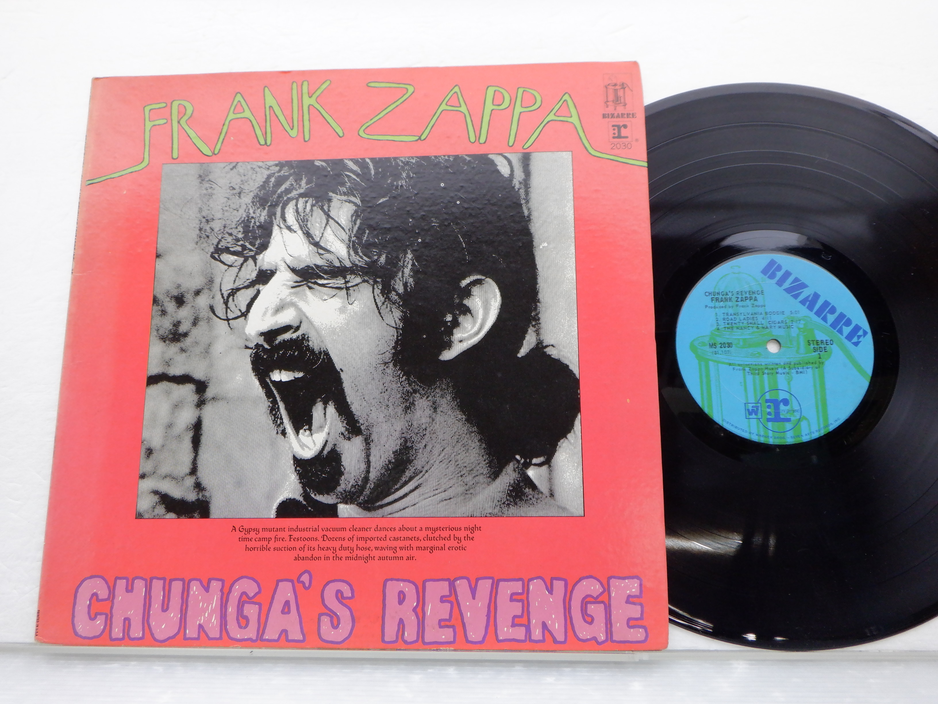 代購代標第一品牌－樂淘letao－【US盤】Frank Zappa(フランク・ザッパ)「Chunga's Revenge」LP（12インチ ...