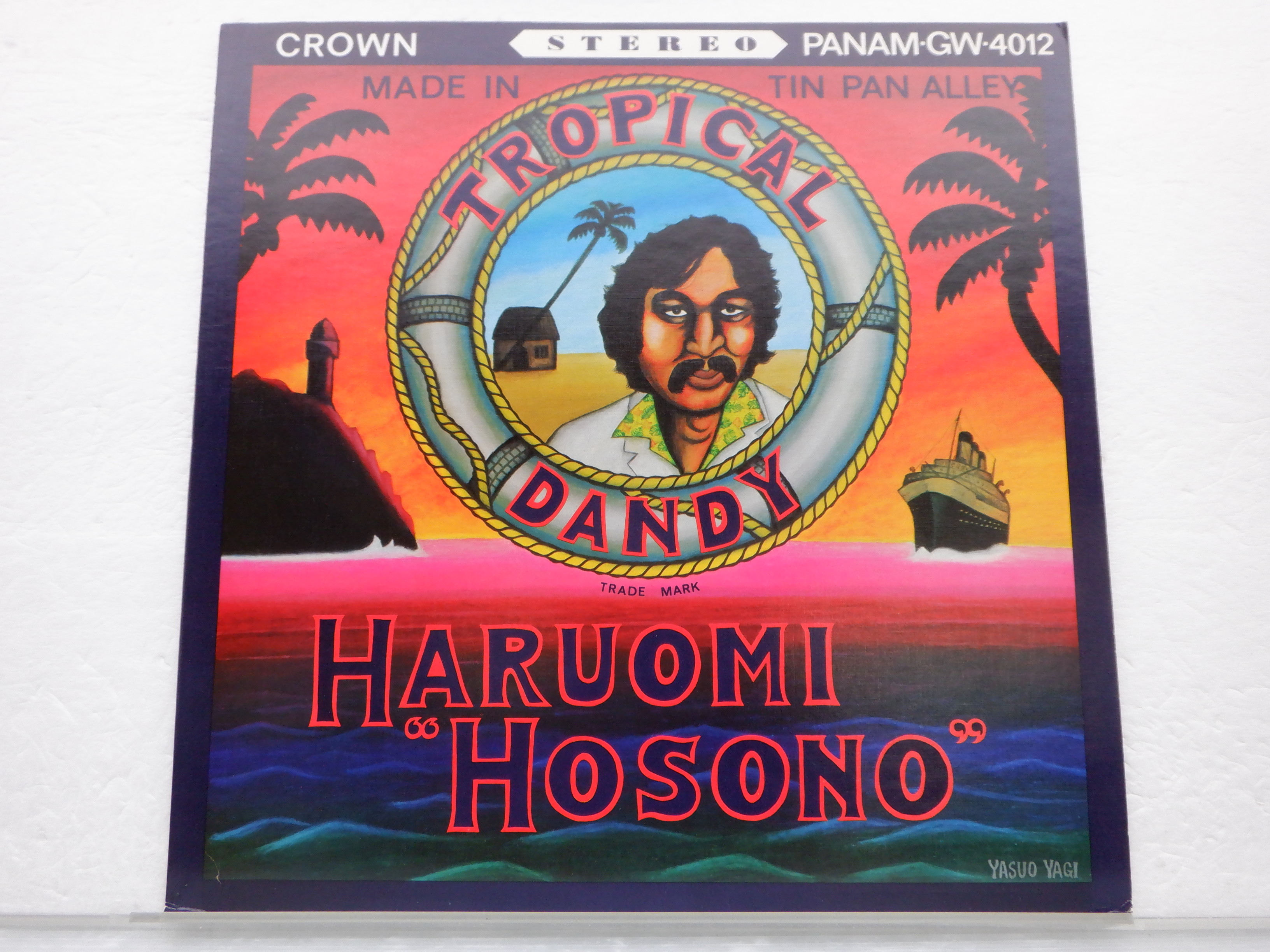 細野晴臣「Tropical Dandy(トロピカル・ダンディー)」LP（12インチ）/Panam(GW-4012)/ジャズ