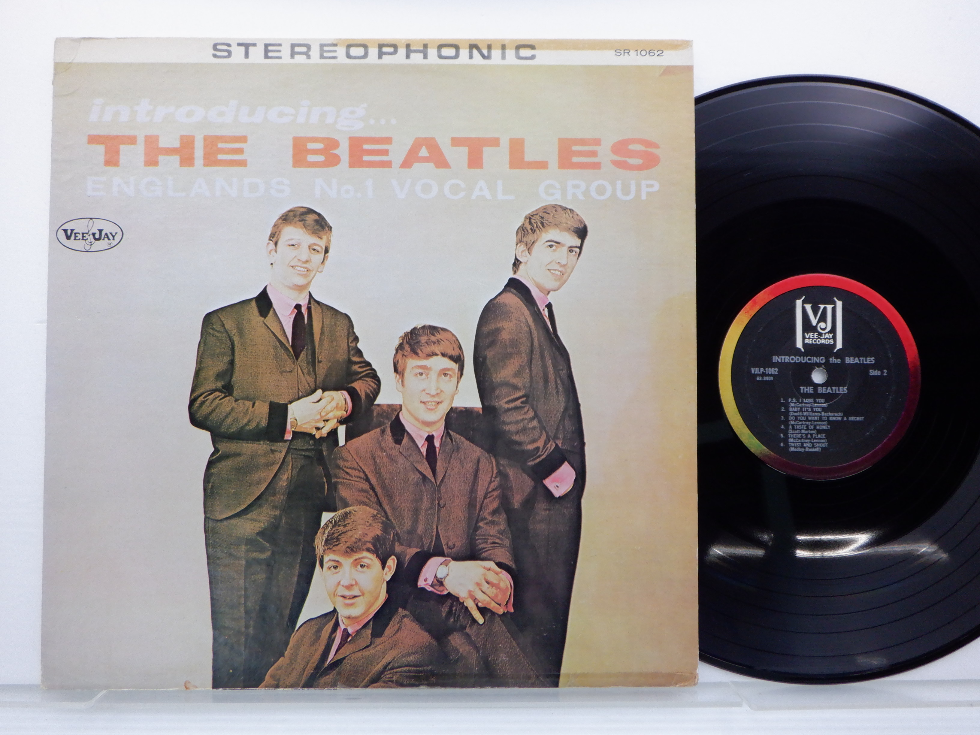 ブート盤】The Beatles(ビートルズ)「INTRODUCING THE BEATLES」LP（12インチ）/Vee Jay Records(VJLP  1062)/洋楽ロック－日本代購代Bid第一推介「Funbid」