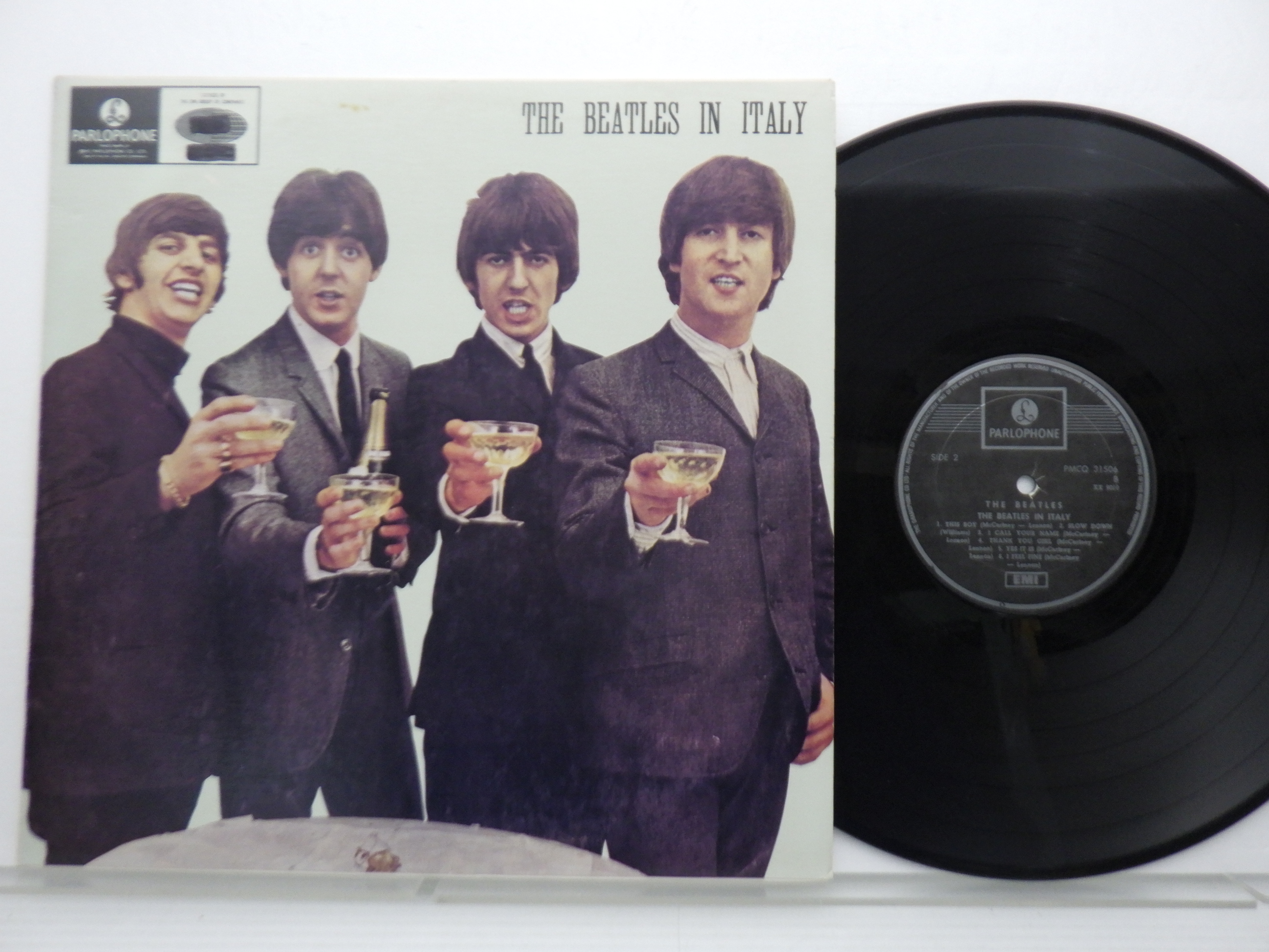 The Beatles[The Beatles In Italy]LP(12 -inch )/Parlophon(PMCQ 31506)/  western-style music lock : Real Yahoo auction salling