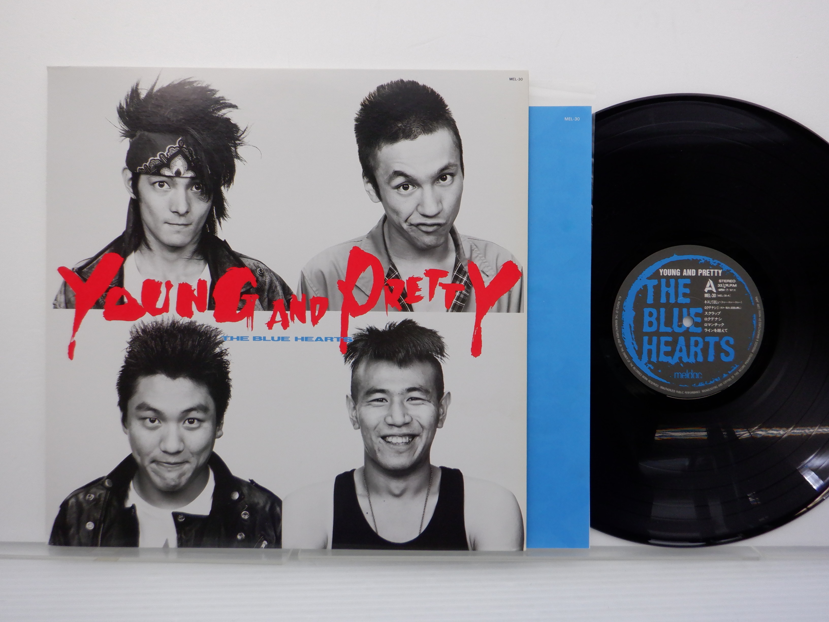 The Blue Hearts(ザ・ブルーハーツ)「Young And Pretty」LP（12インチ）/Meldac(MEL-30)/Rock｜代購幫
