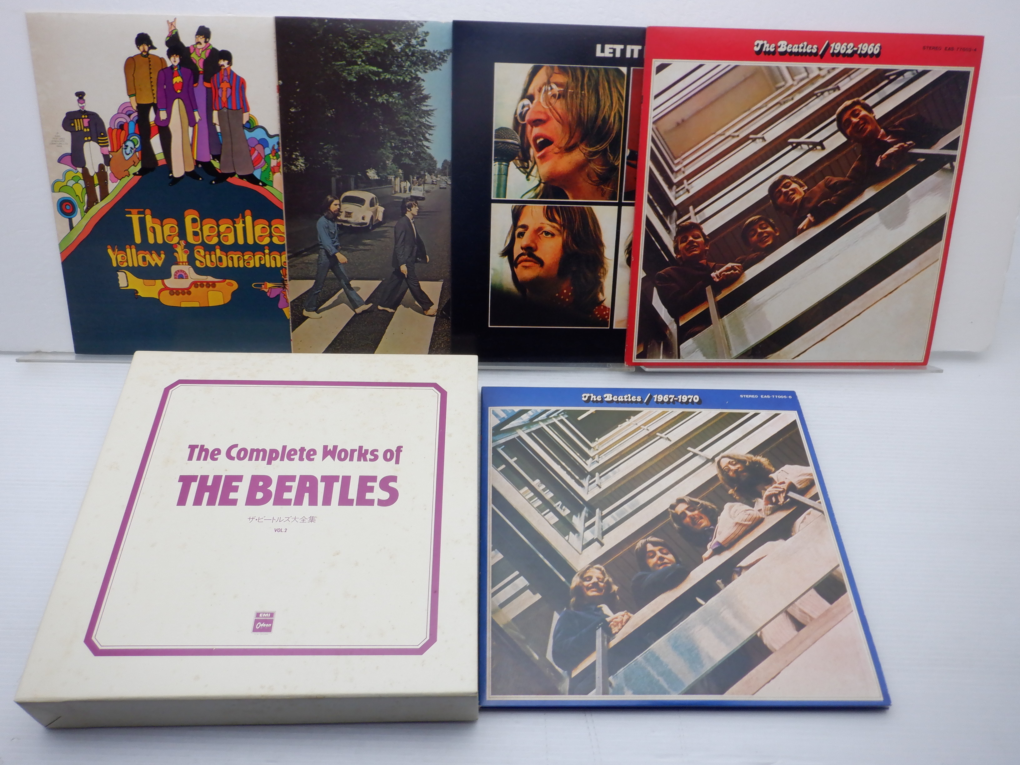 The Beatles「ザ・ビートルズ大全集 Vol.1~3」LP(P-1)/洋楽ポップス ...
