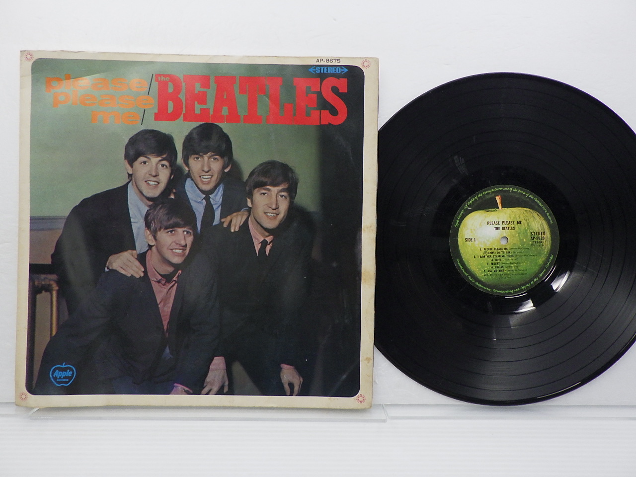 The Beatles(ビートルズ)「Please Please Me(プリーズ・プリーズ・ミー)」LP（12インチ）/Apple  Records(AP-8675)/洋楽ロック｜代購幫