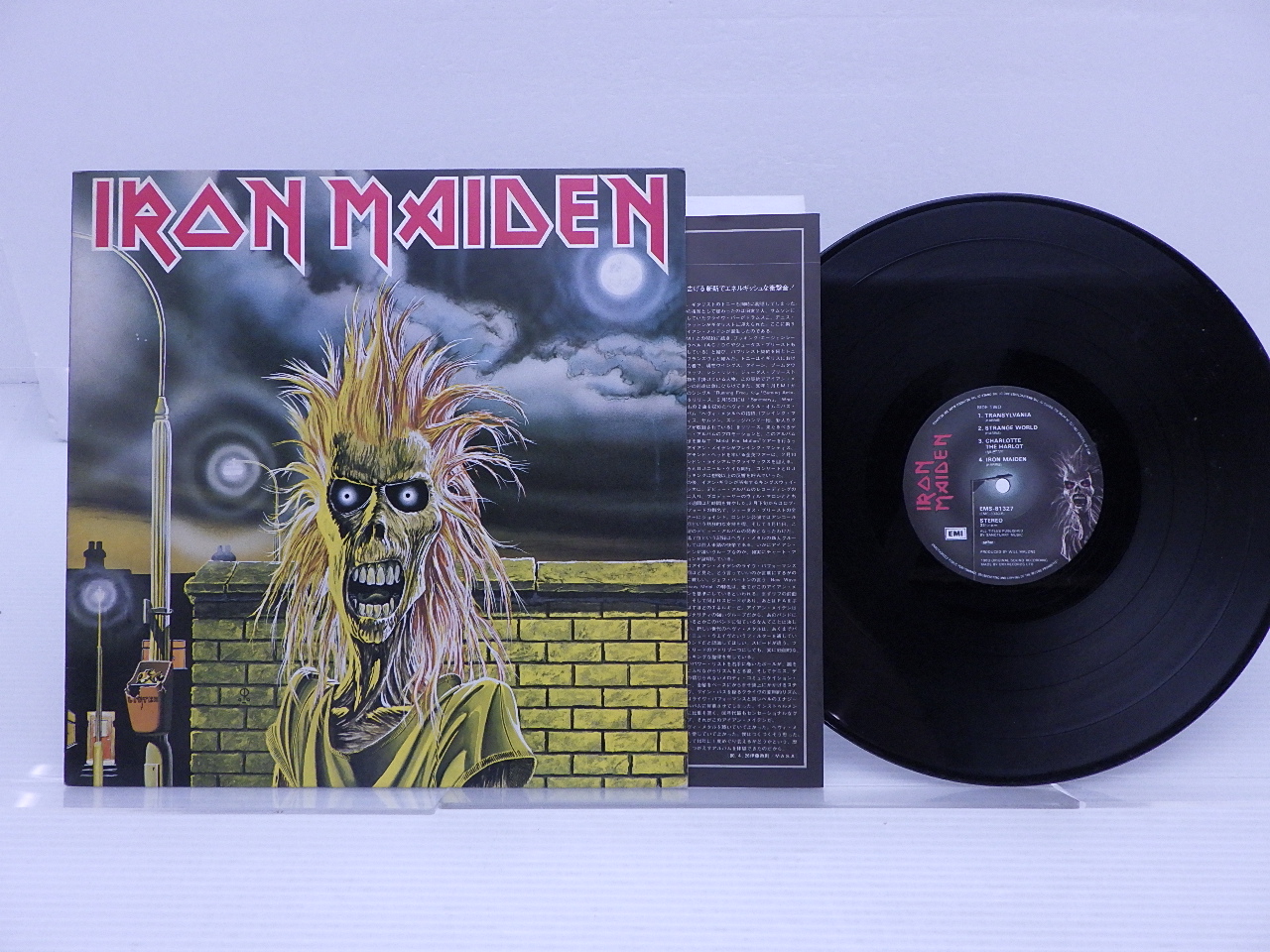 Iron Maiden(アイアン・メイデン)「Iron Maiden(鋼鉄の処女)」LP （12インチ）/EMI(EMS-81327)/Rock－日本代購代Bid第一推介「Funbid」