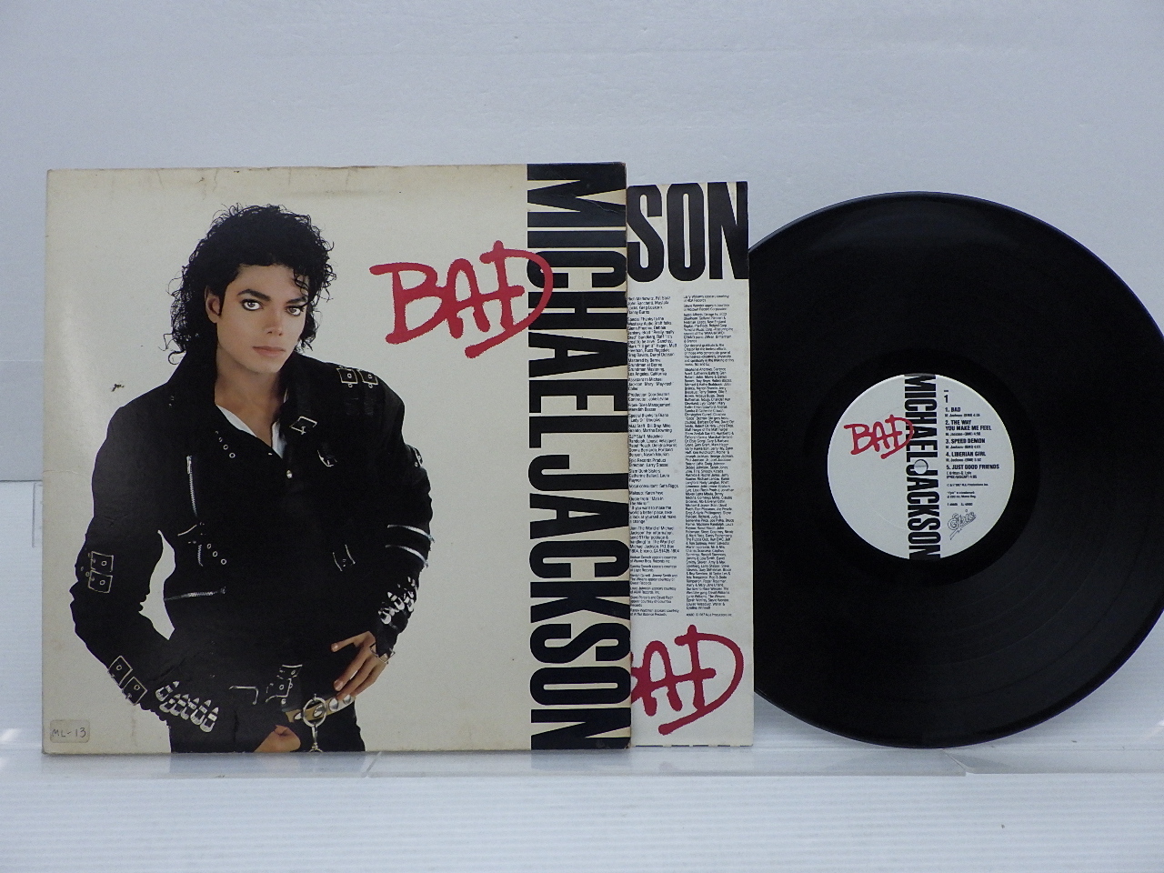 Michael Jackson(マイケル・ジャクソン)「Bad」LP（12インチ）/EPIC/SONY(OE  40600)/ポップス－日本代購代Bid第一推介「Funbid」